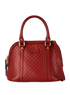 Microguccissima Dome Bag, &pound;395, Handbags, Red, Leather, Front view